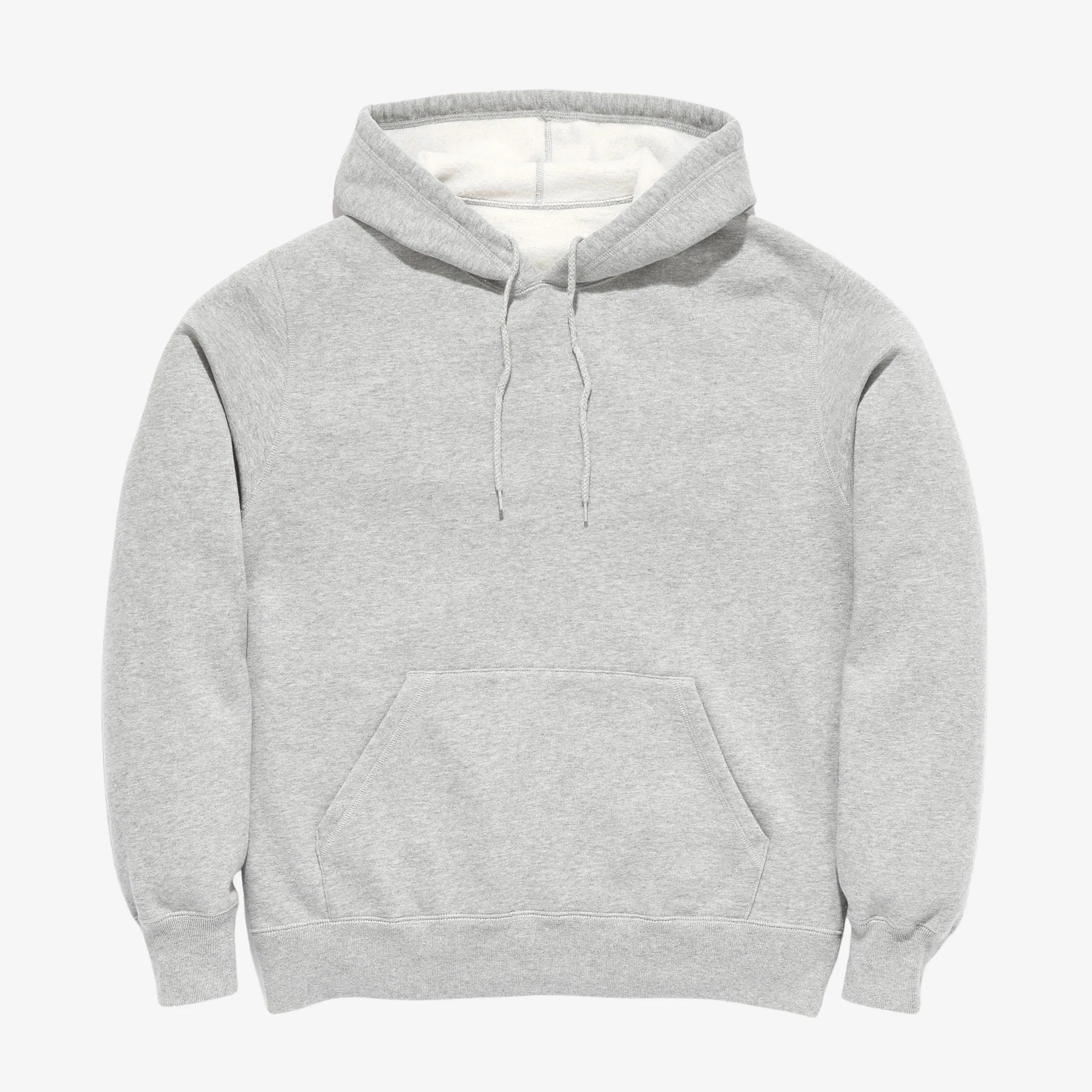 Fleece Hooded Sweatshirt - Grey Mix