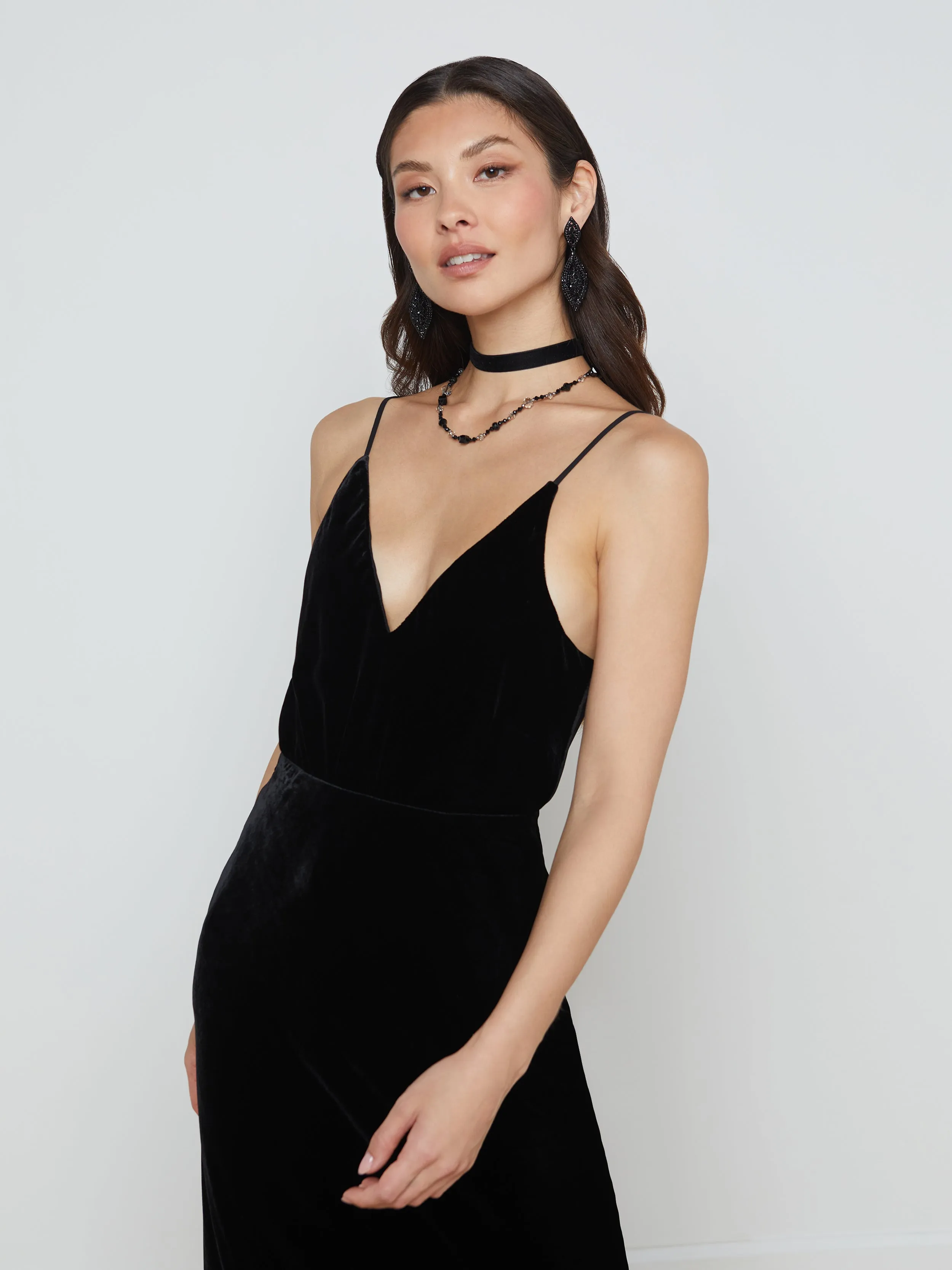 Gabriella Velvet Camisole Tank