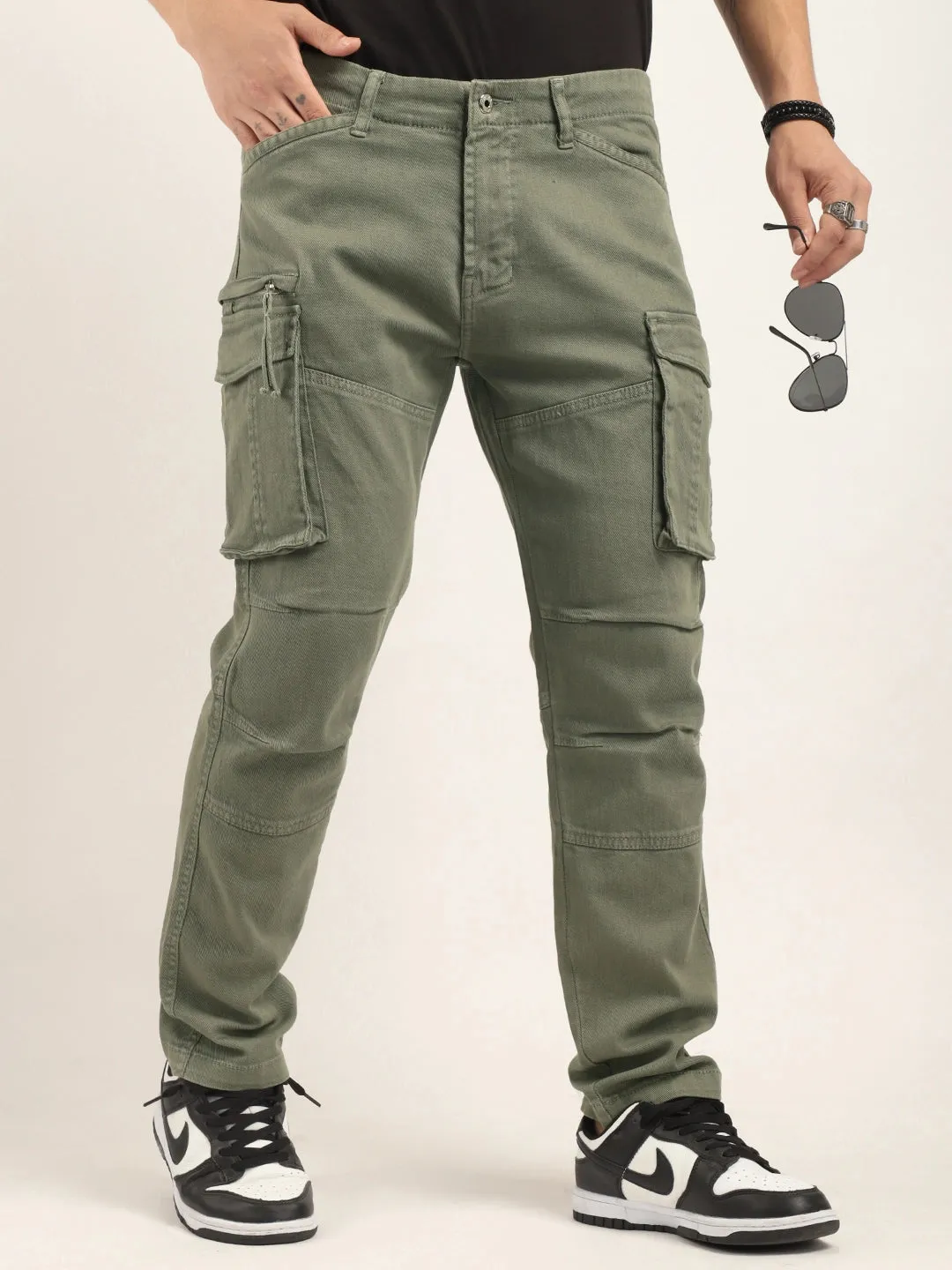 Glory PistaChio Green Denim Cargo