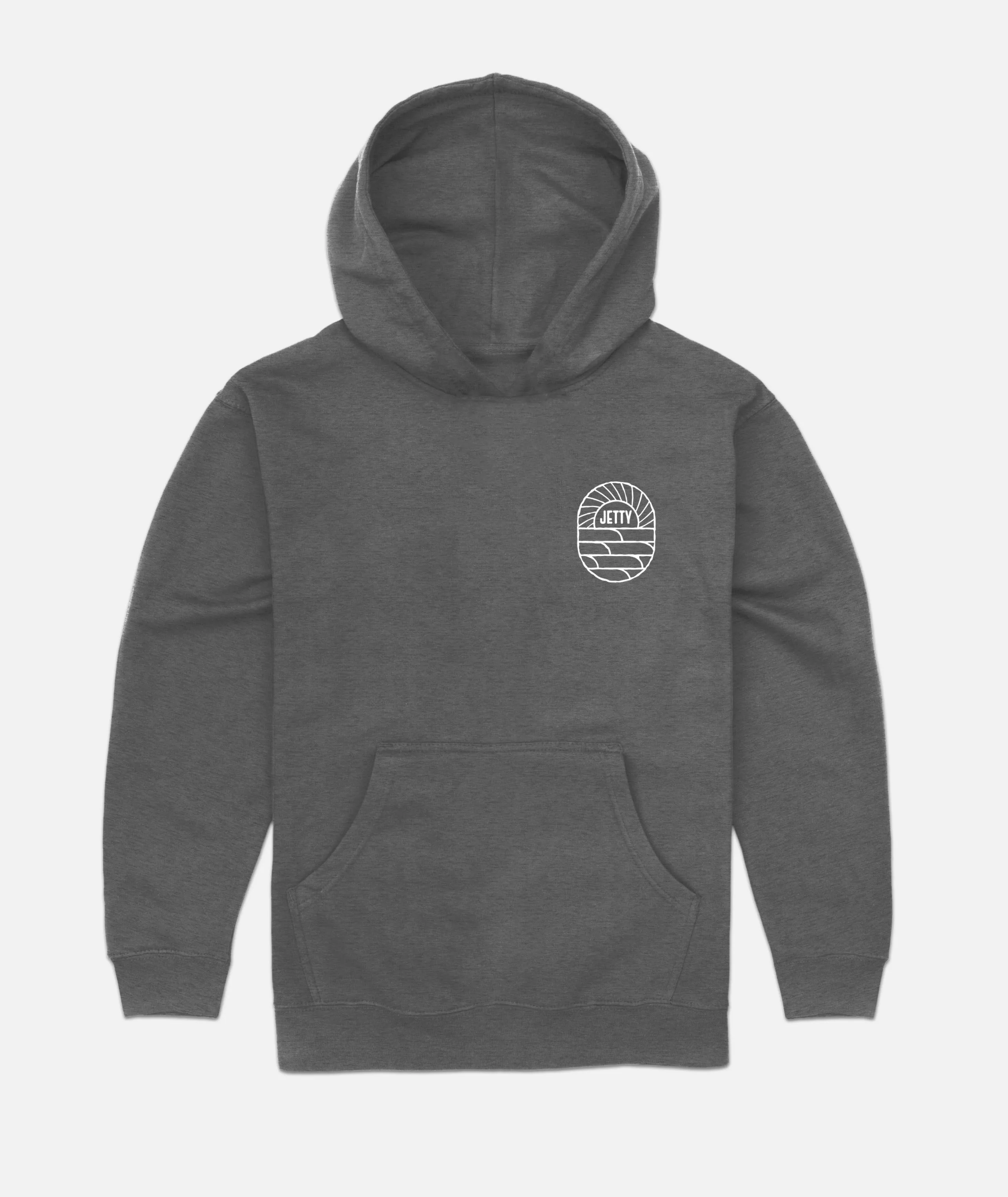 Grom Point Break Hoodie - Charcoal