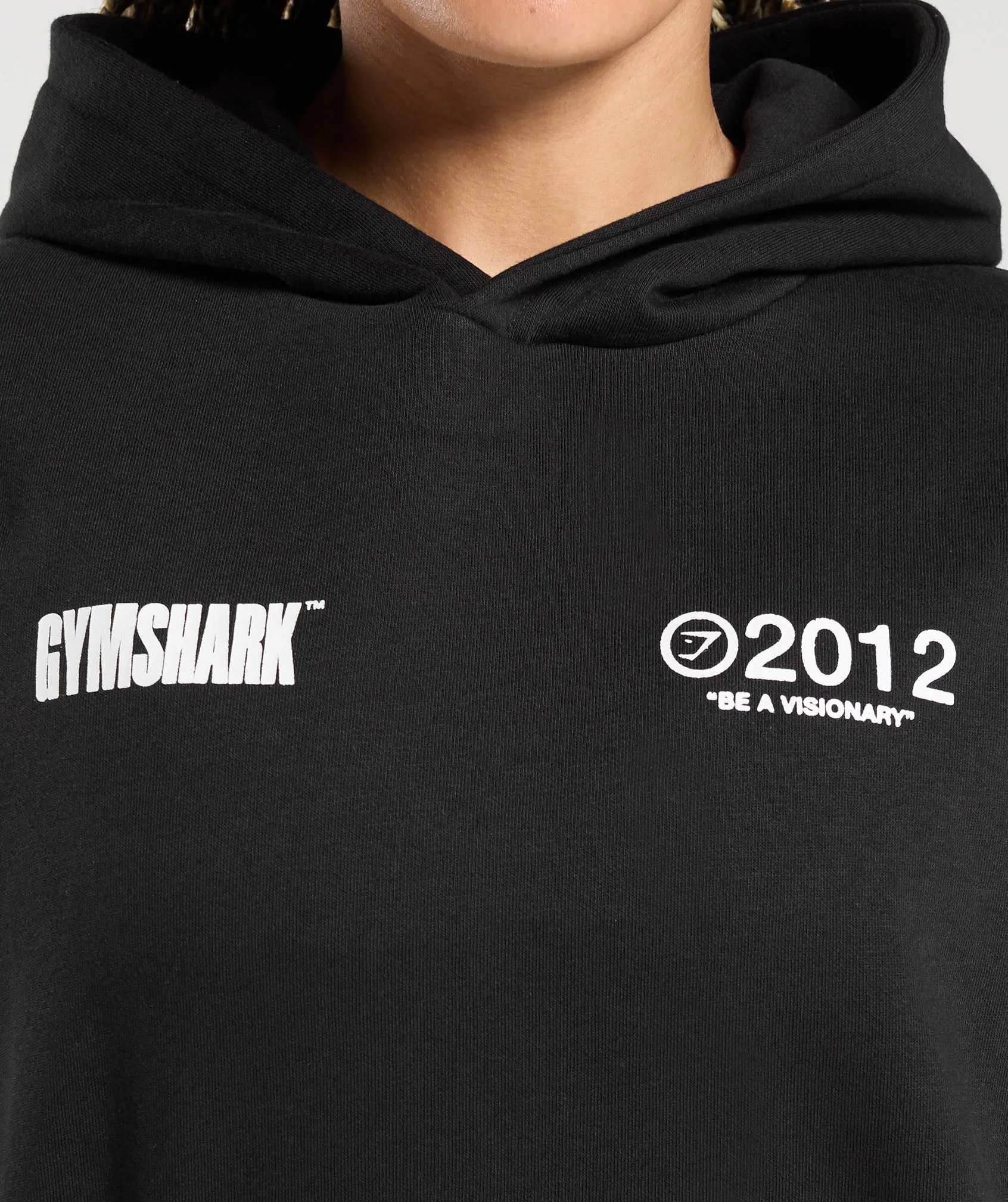 Gymshark Be a Visionary Oversized Hoodie - Black