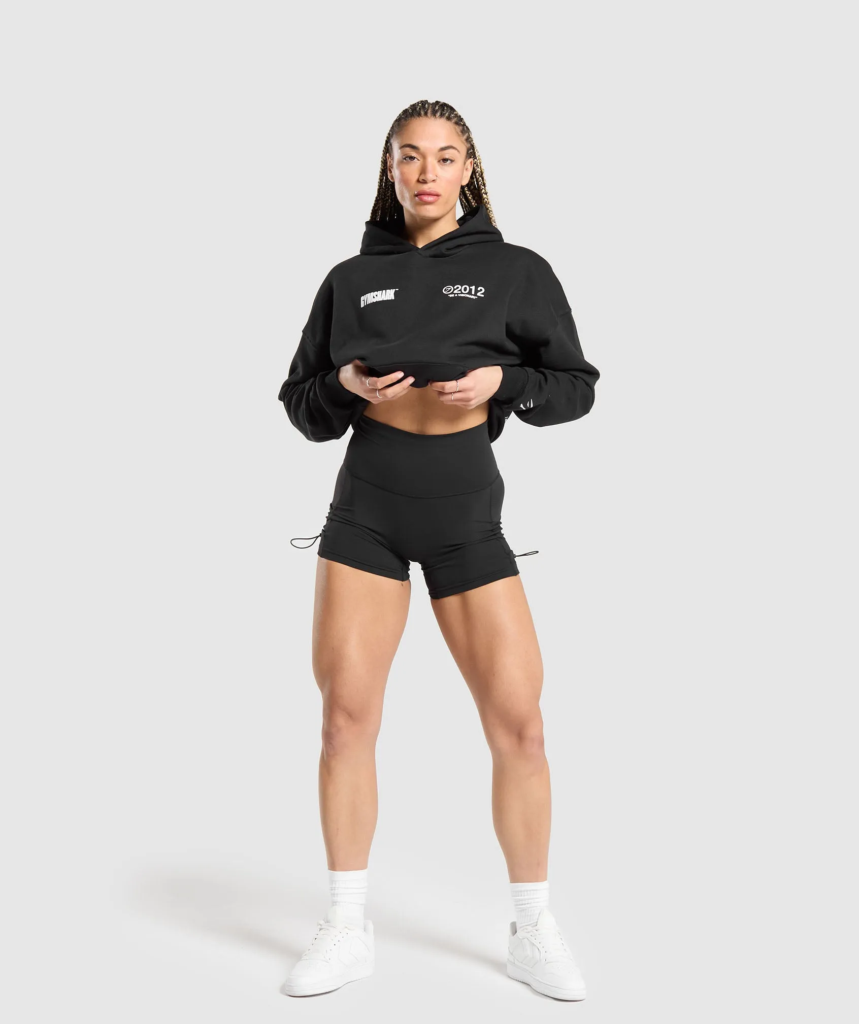 Gymshark Be a Visionary Oversized Hoodie - Black