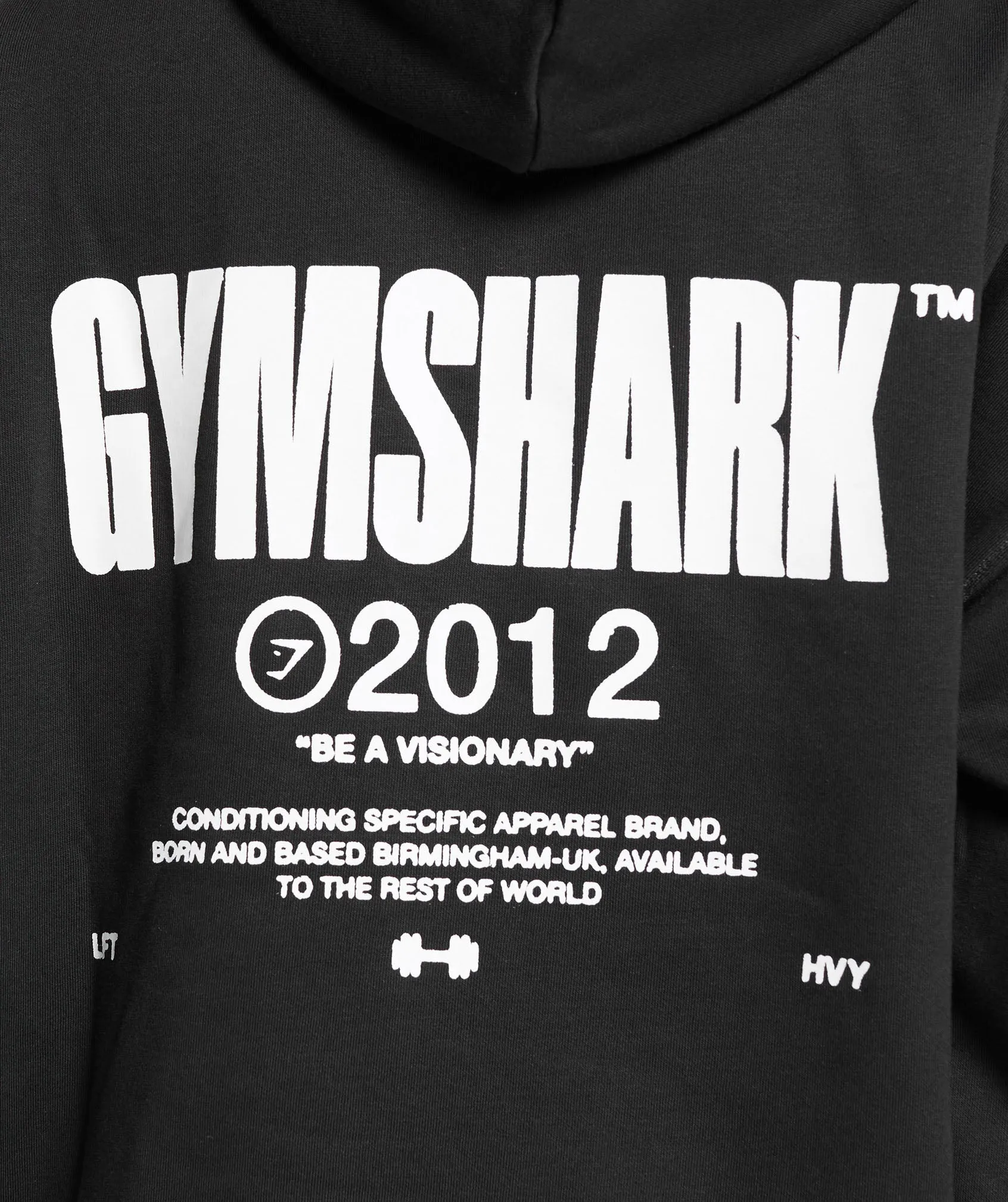 Gymshark Be a Visionary Oversized Hoodie - Black