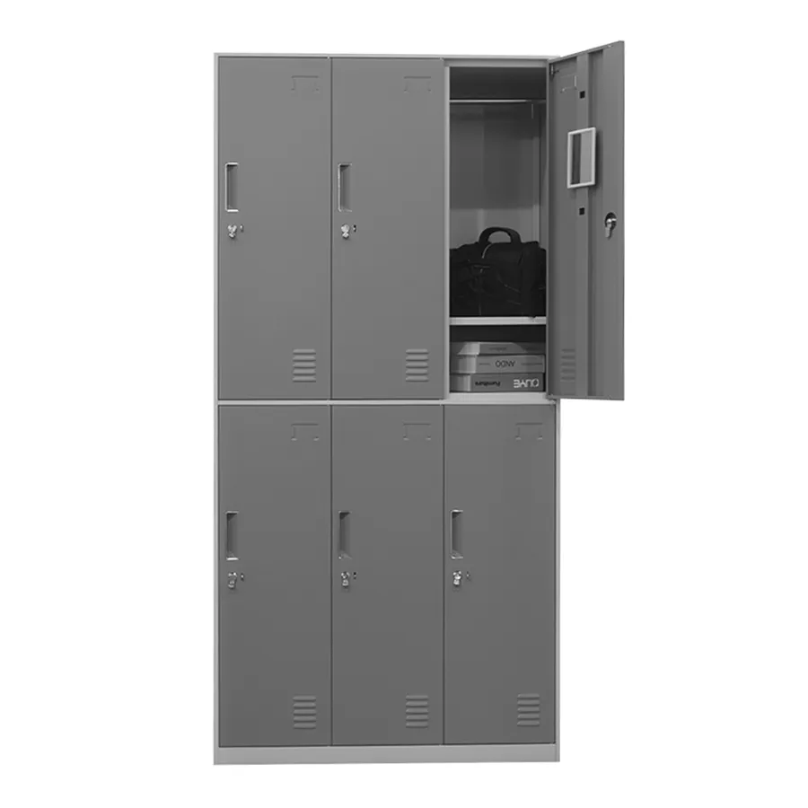 Hanley 6 Door Metal Locker