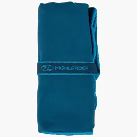 Highlander Compact Soft Microfibre Large Travel Towel With Stuffsack