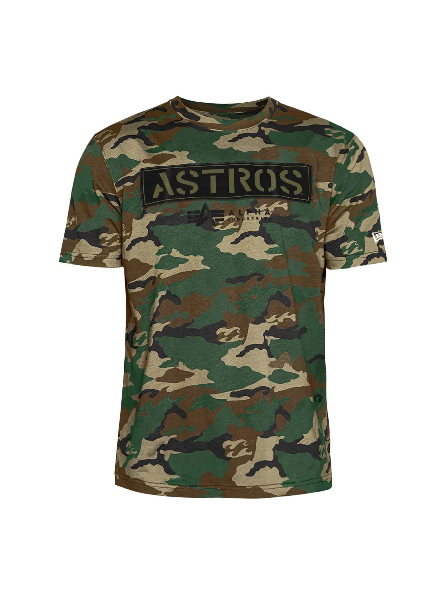 HOUSTON ASTROS X ALPHA X NEW ERA CAMO T-SHIRT