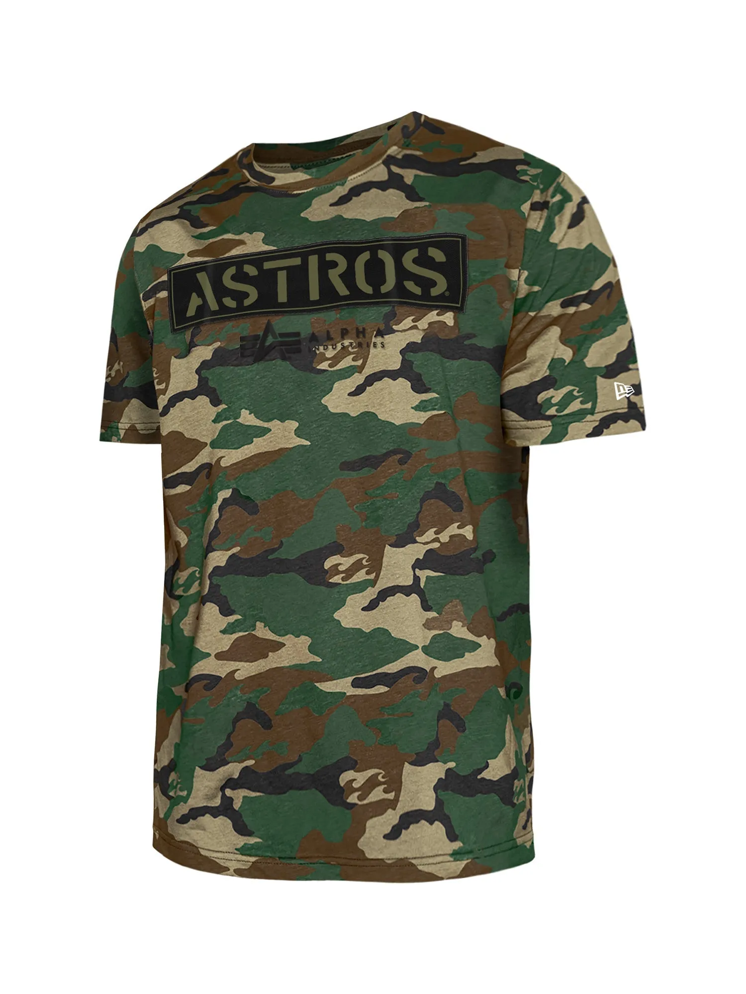 HOUSTON ASTROS X ALPHA X NEW ERA CAMO T-SHIRT