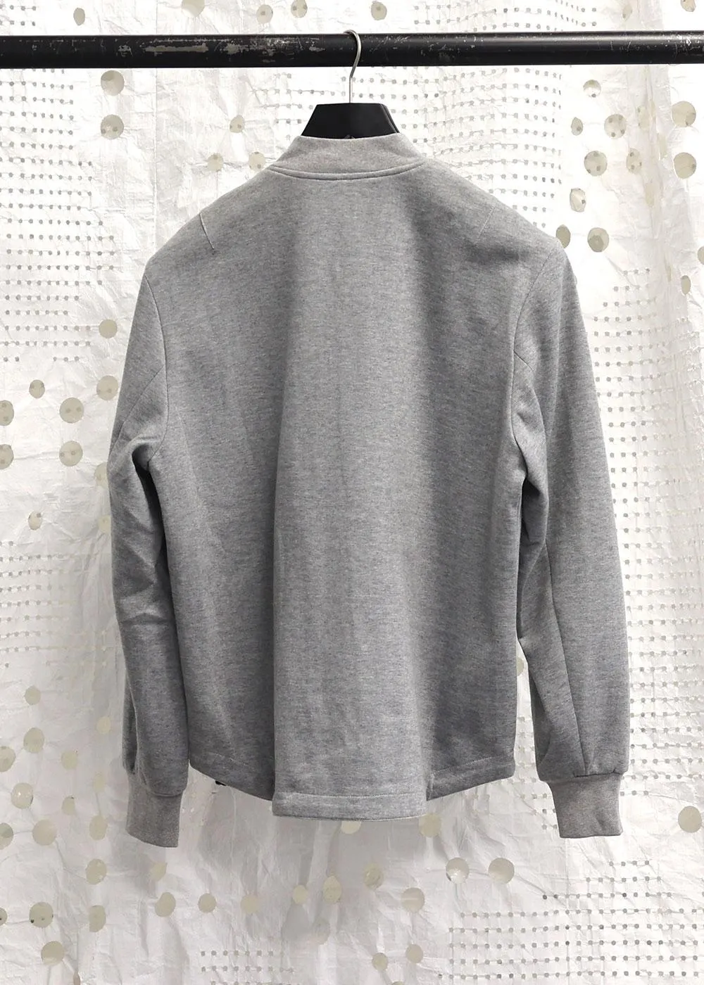 Jersey Bomber Jacket Dark Grey