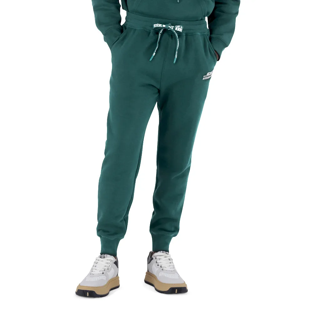 JOHN DARK GREEN FLEECE JOGGER