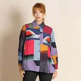 kaleidoscope trapeze shirt