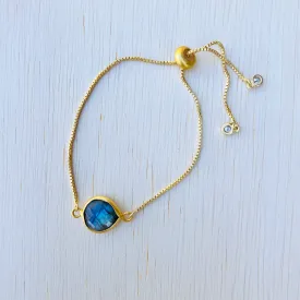 Labradorite Circle of Life Bracelet