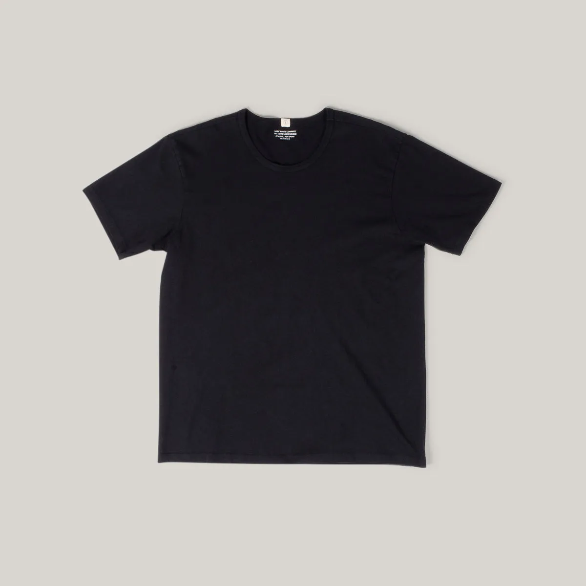 LADY WHITE CO. TEE 2 PACK - BLACK