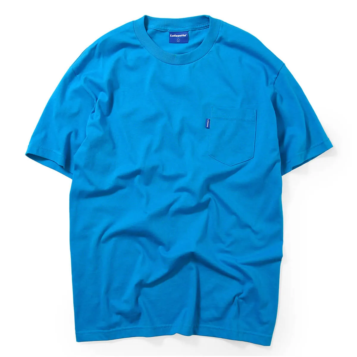 Lafayette Highest Pocket S/S Tee Light Blue