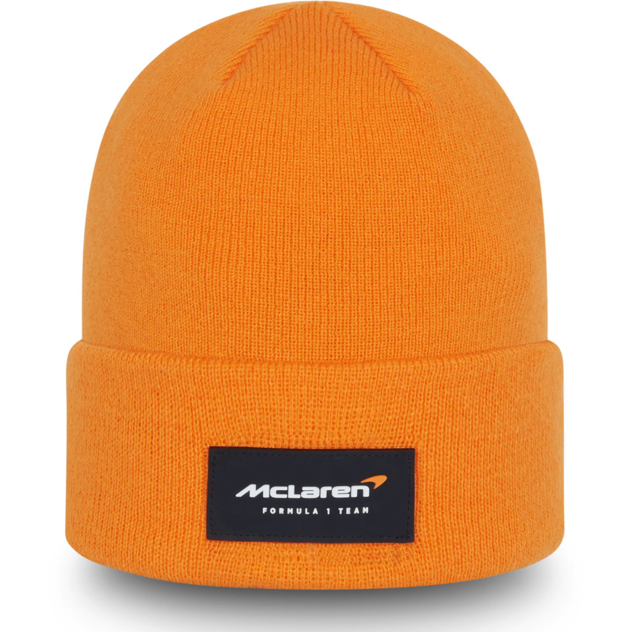 McLaren F1 New Era Essential Cuff Beanie- Papaya/Anthracite