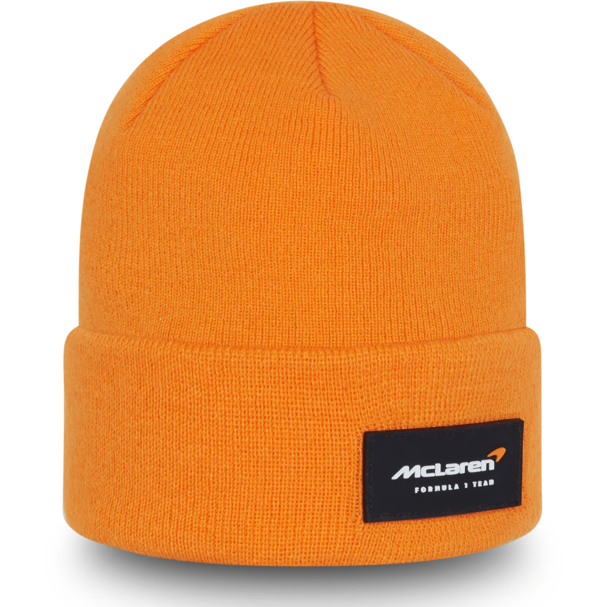 McLaren F1 New Era Essential Cuff Beanie- Papaya/Anthracite