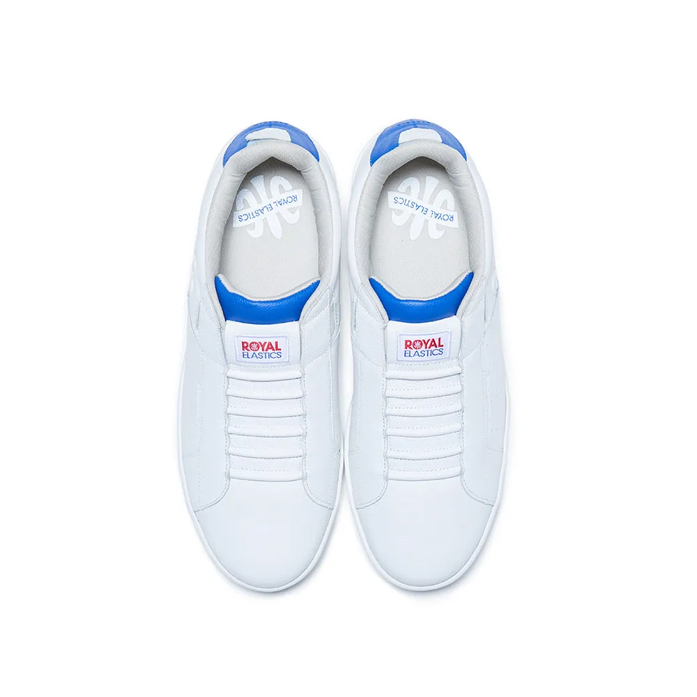 Men's Icon Genesis Blue White Logo Leather Sneakers 01902-005