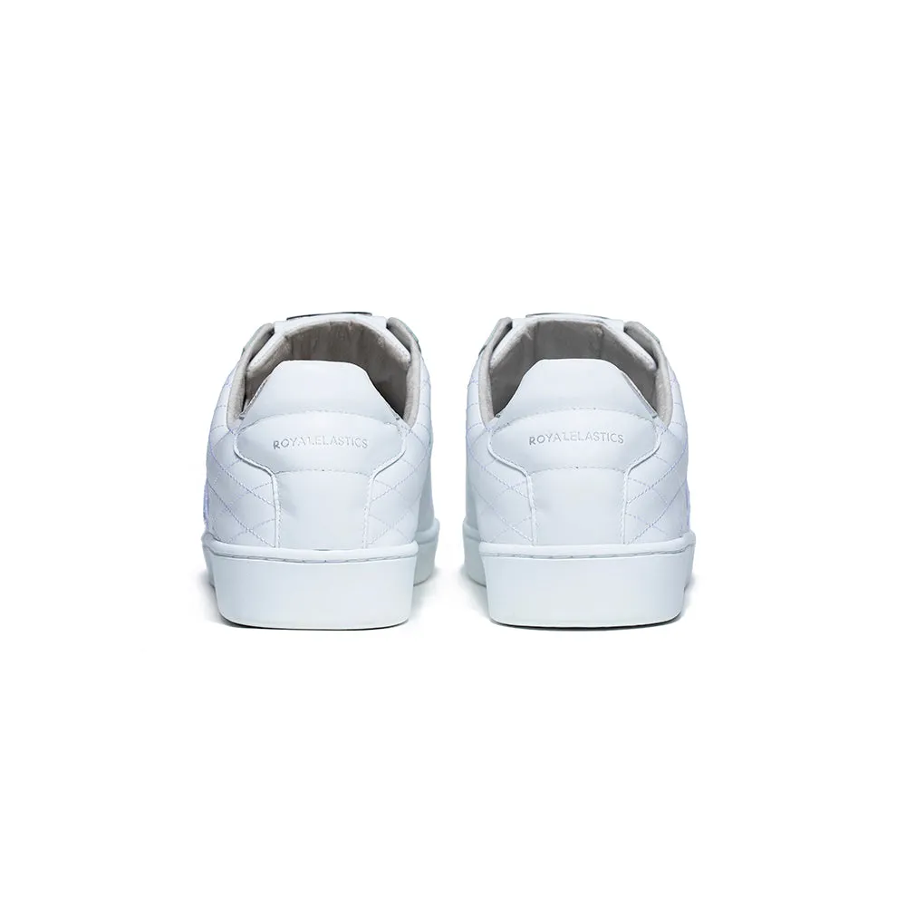 Men's Icon SBI White Leather Sneakers 02501-080