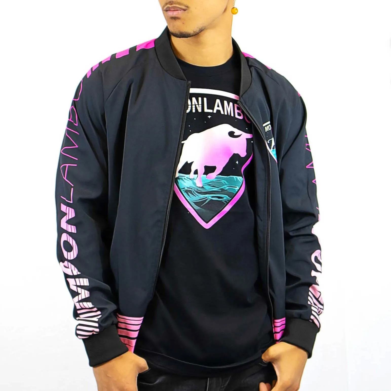 Mens Retrowave Bomber