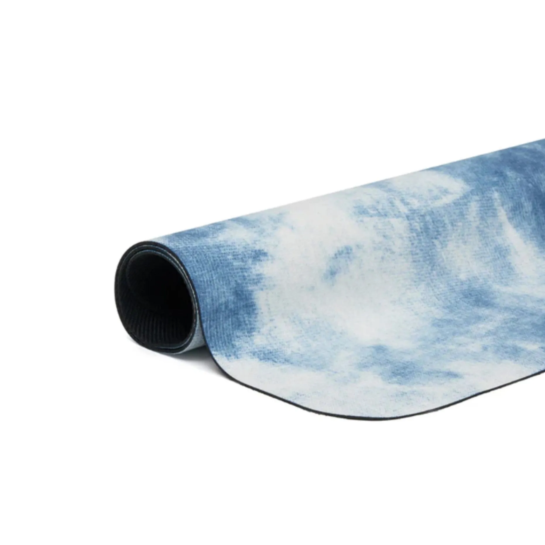 Microfibre Reformer Mat Denim Tie-Dye