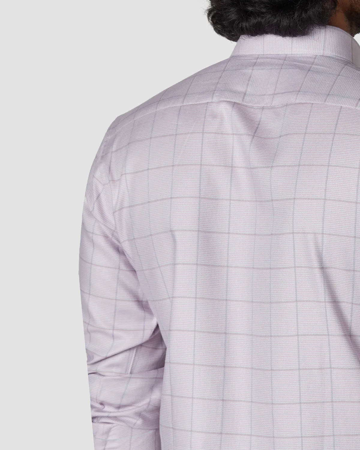 Monti Rose Pane Checked Shirt