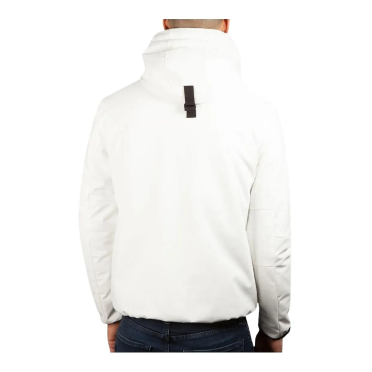 Moose Knuckles White Grayton Jacket