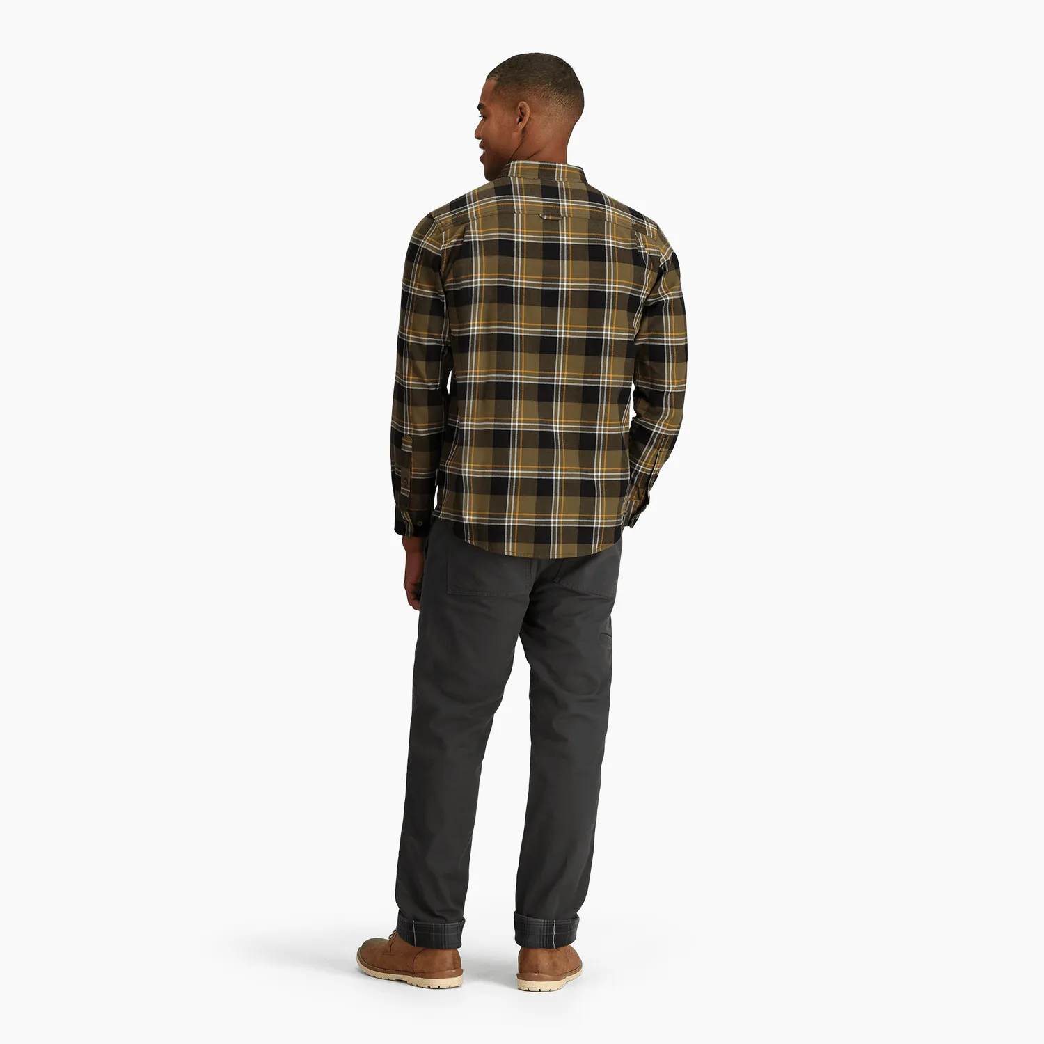 M's Lieback Organic Cotton Flannel L/S - 100% Organic cotton