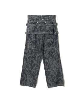 Needles Apron Pant - 10oz Denim / Paisley Jq.