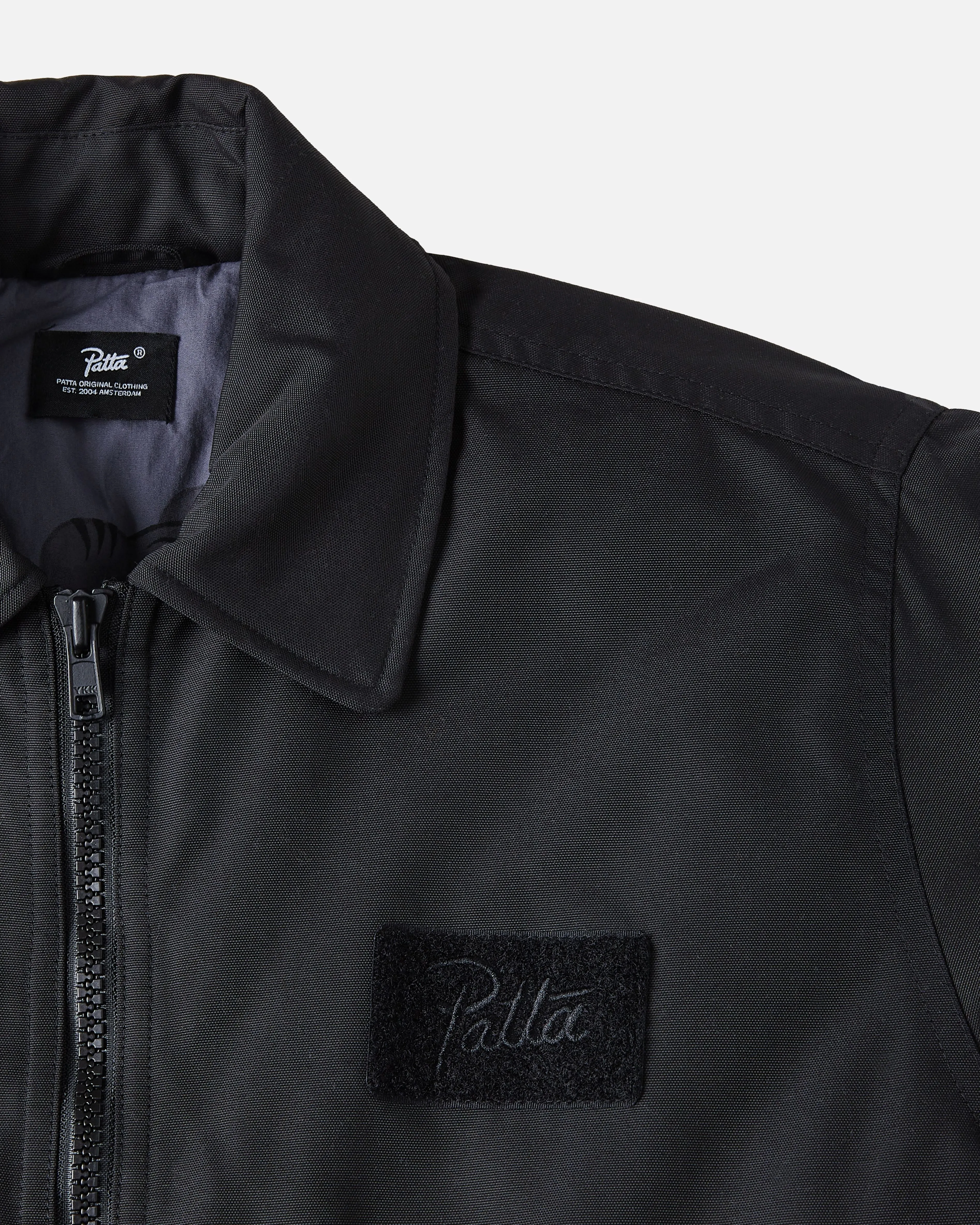 Patta Jet Bomber Jacket (Black)