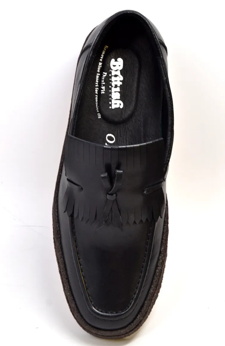 Playboy Cruise Leather Shoe - Sophisticated Old School Style with Tassel Detailing