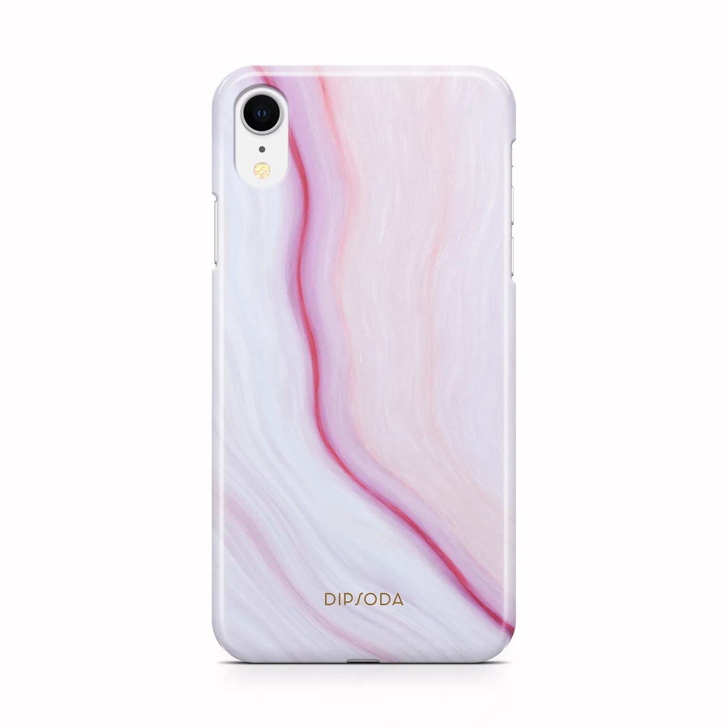 Raspberry Marble Phone Case