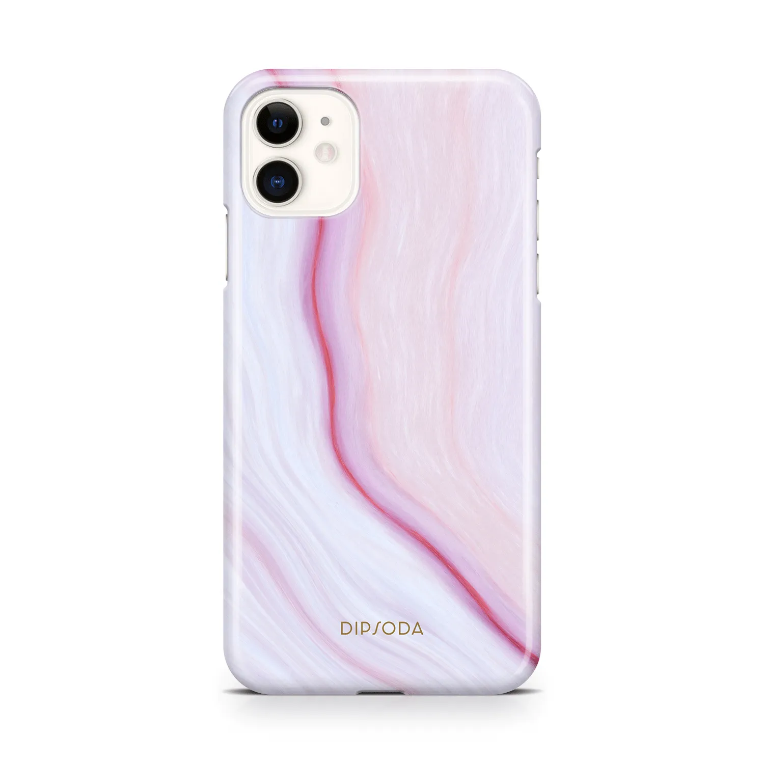 Raspberry Marble Phone Case