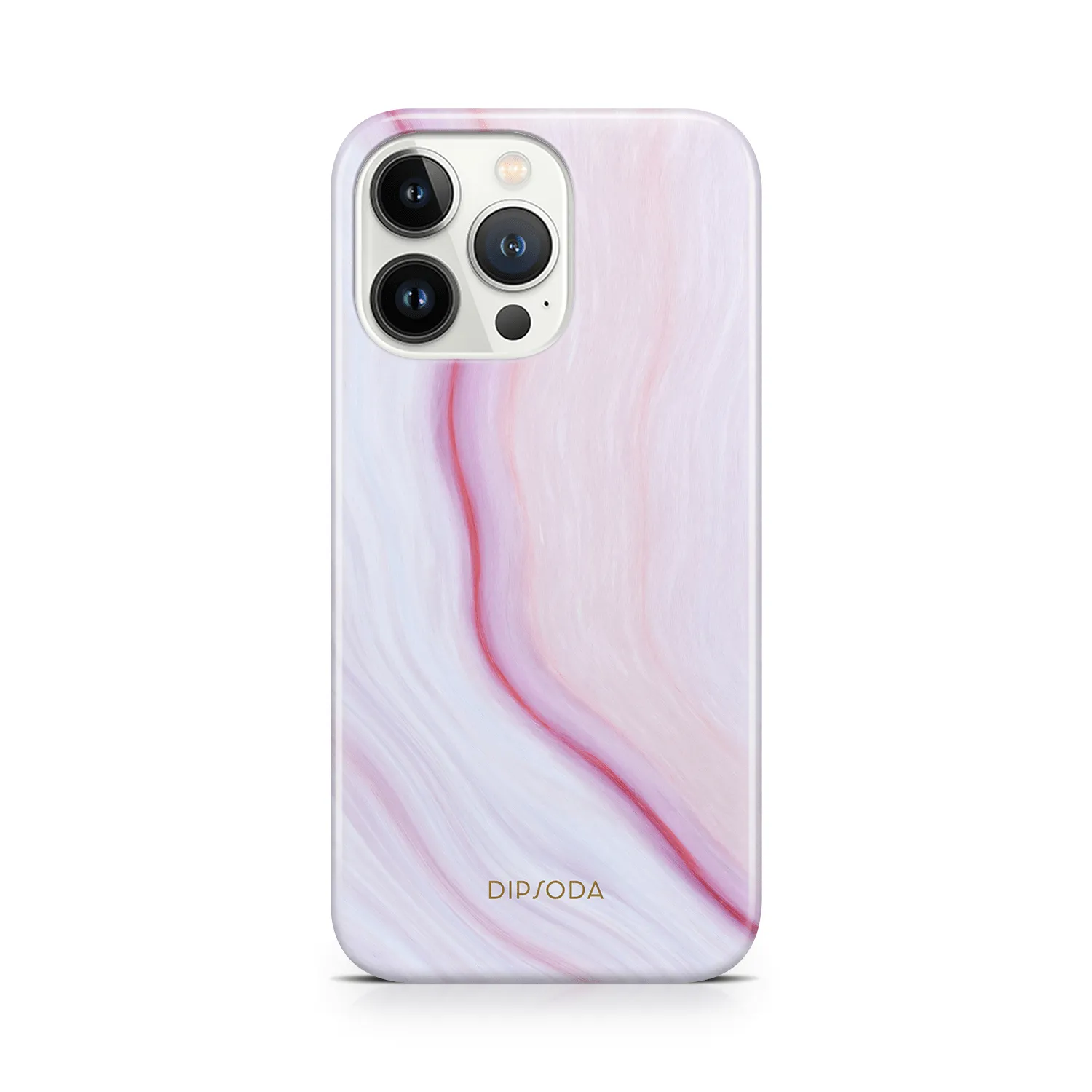 Raspberry Marble Phone Case