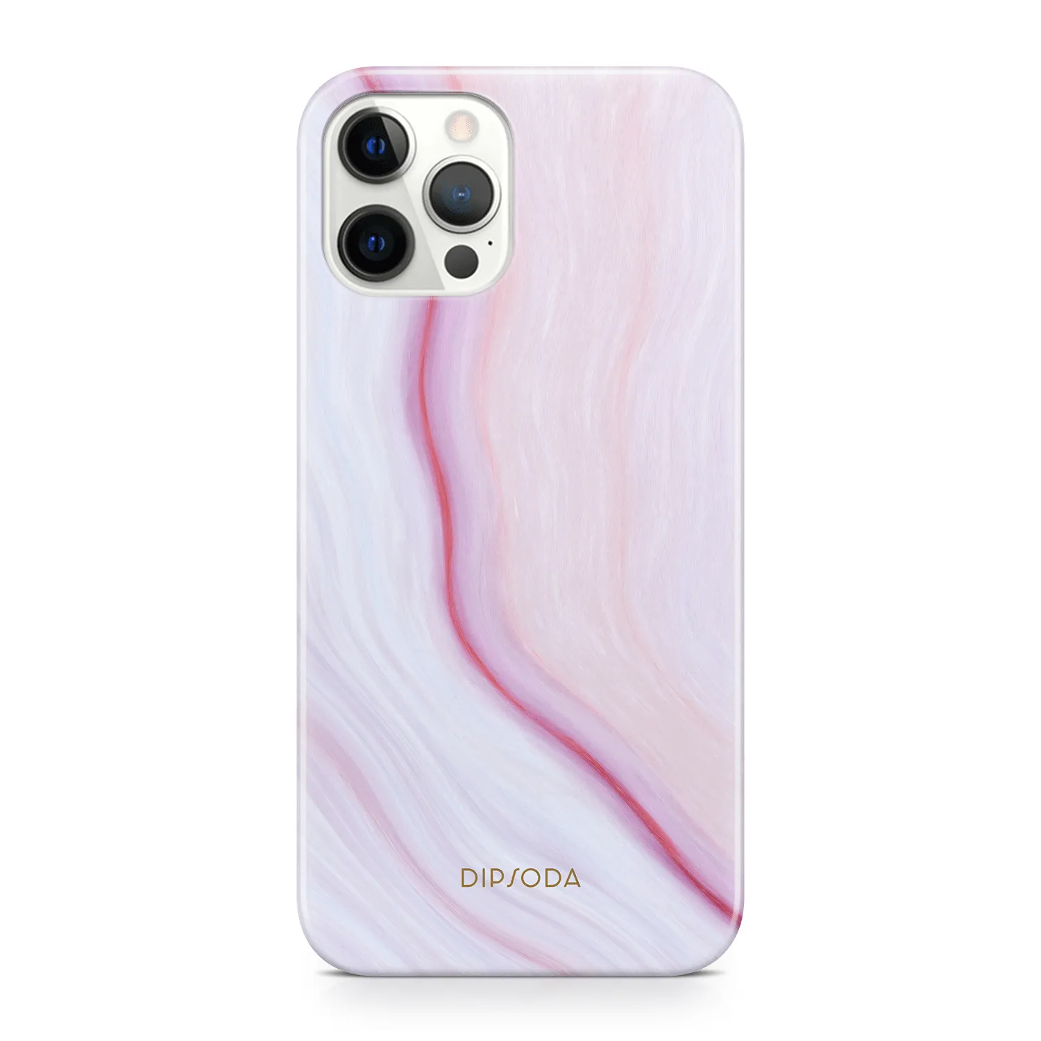 Raspberry Marble Phone Case