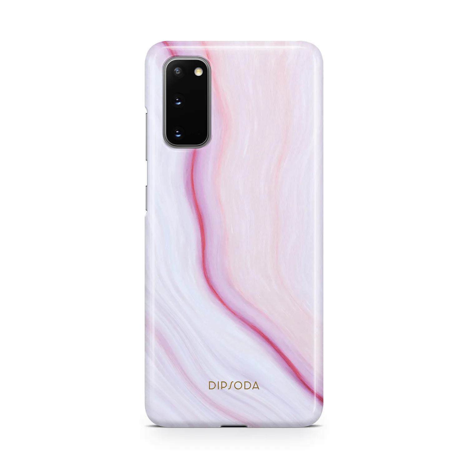 Raspberry Marble Phone Case