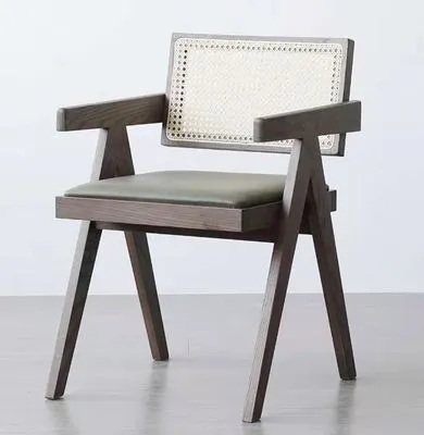 Replica Chandigarh Solid Wood Dining Chair