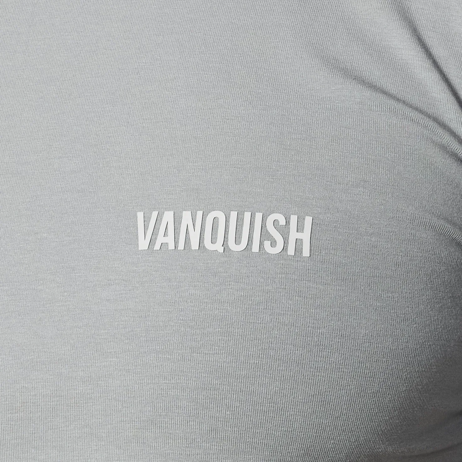 Vanquish Essential Steel Grey Slim Fit Short Sleeve T Shirt