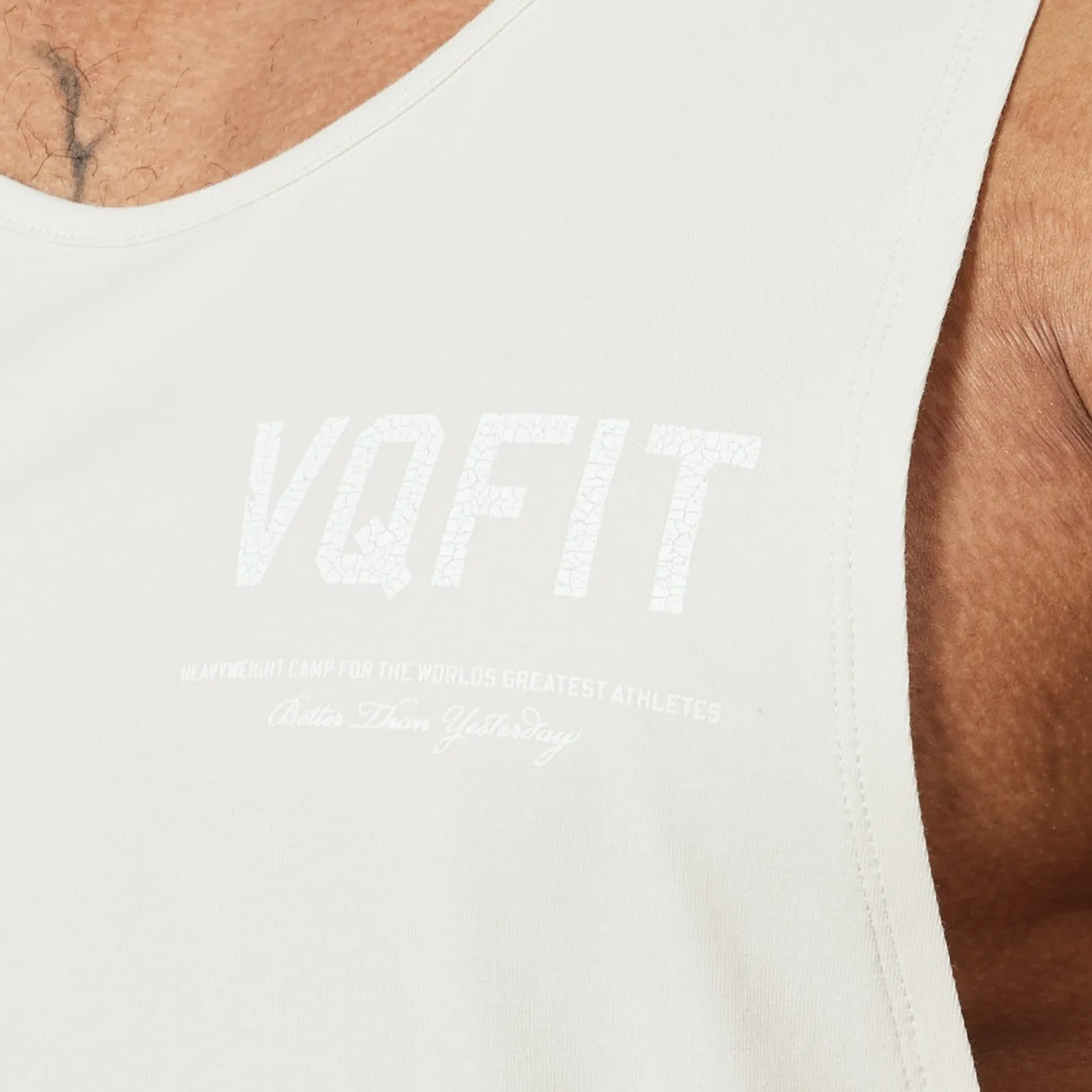 Vanquish VQFIT Distressed Print Pebble Tank