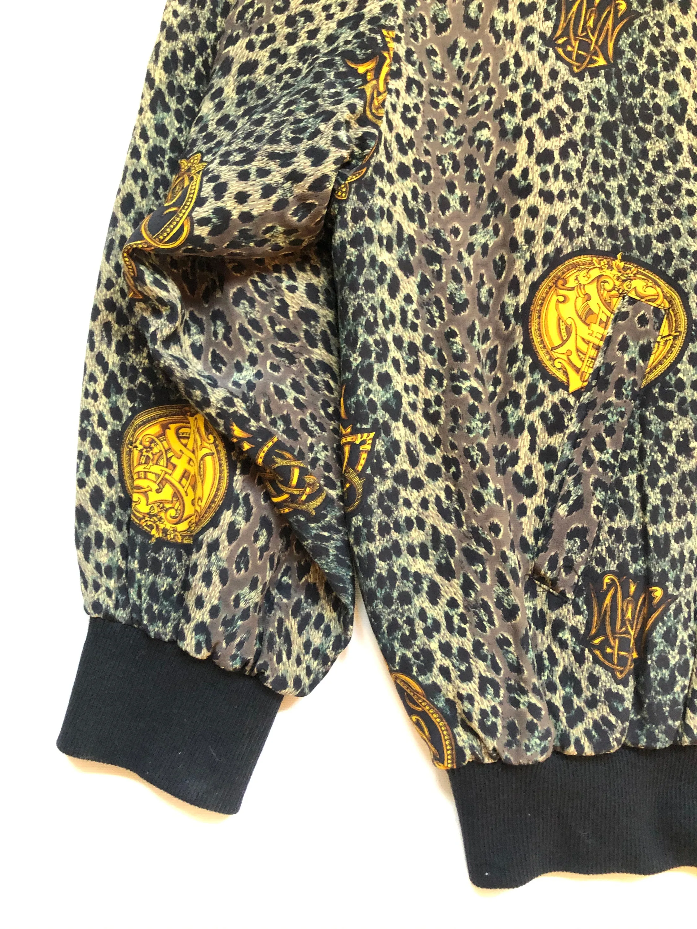 VINTAGE: Leopard Print Jacket