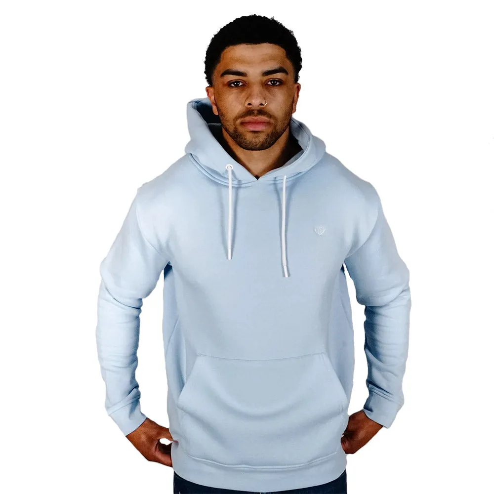 Walker & Hunt - Light Blue Understated Hoodie