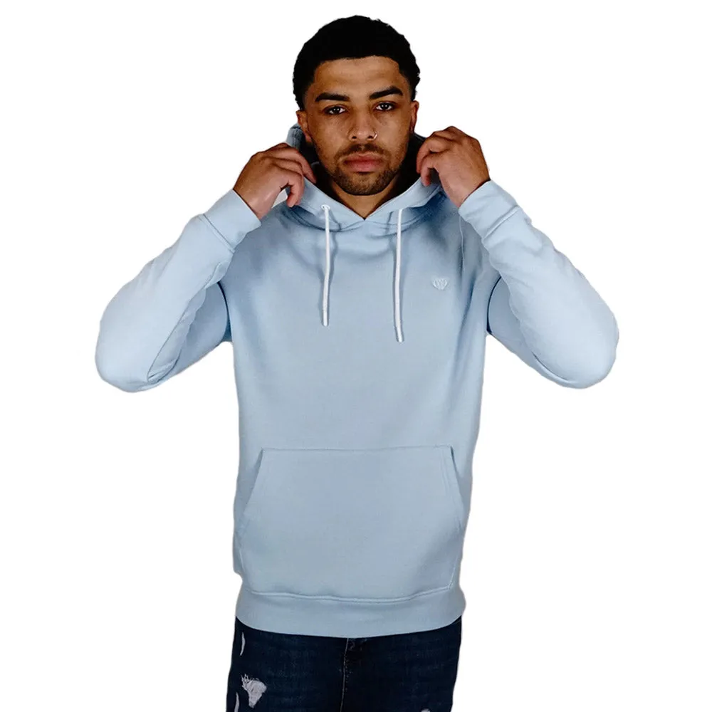 Walker & Hunt - Light Blue Understated Hoodie