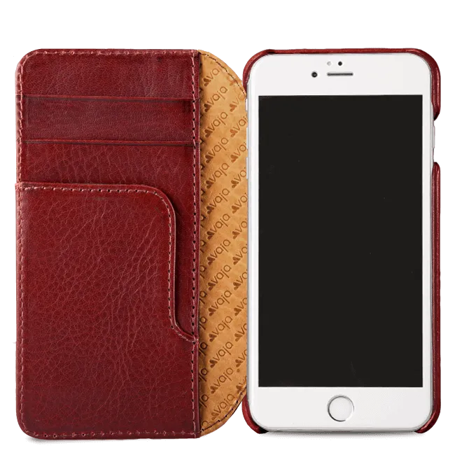 Wallet Agenda iPhone SE Leather Case