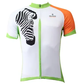 White Green Line Short Sleeve Jersey